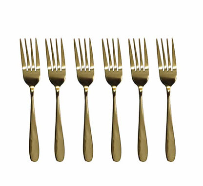 Gold Forks - 6 pack
