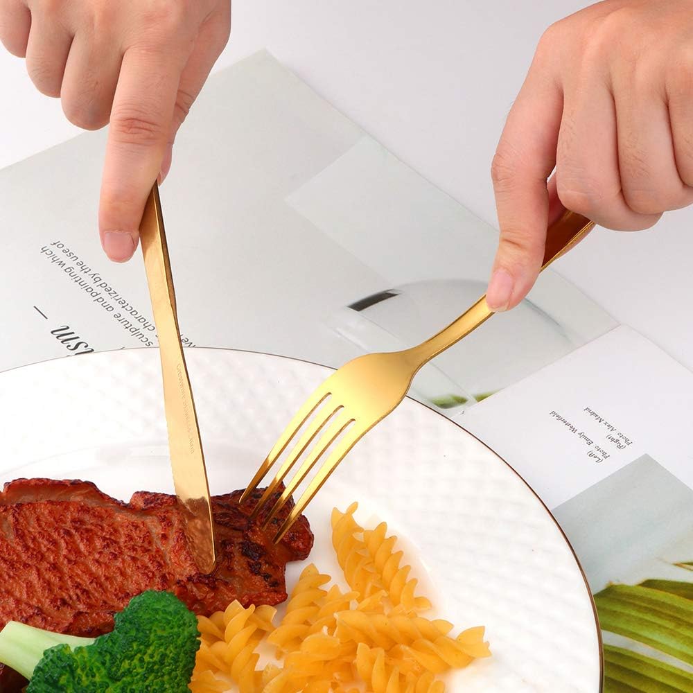 Gold Forks - 6 pack