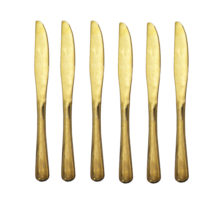 Gold Knives - 6 Pack
