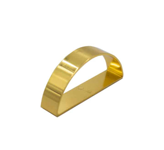 Gold Napkin Ring D-Shape