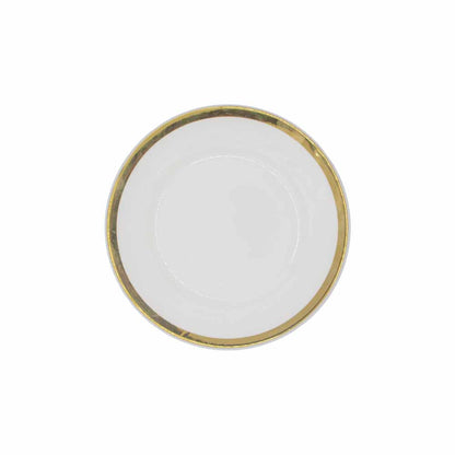 Gold Rim Side Plate 18cm