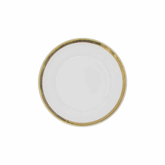 Gold Rim Side Plate 18cm