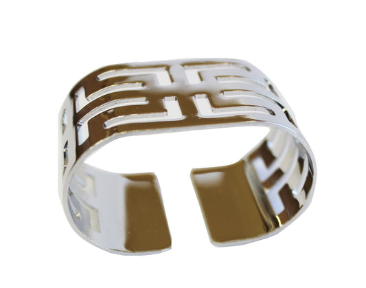Gold Napkin Ring Embossed