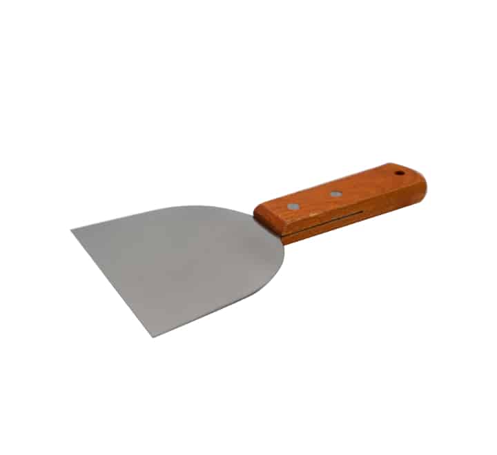 Griddle Scraper Wooden Handle 10x20cm
