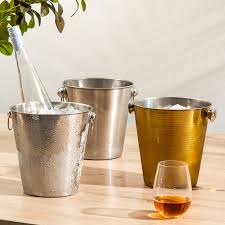 Hammered Mini Ice Bucket