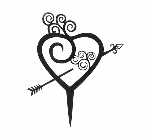 Heart Sign Cake Topper
