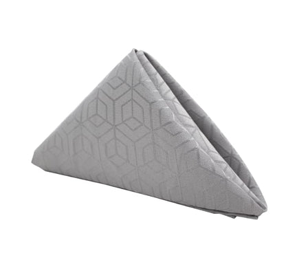 Jacquard Napkin Geometric Pattern