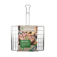 Kaufmann Stainless Steel Box Braai Grid (Medium Pack of 1)