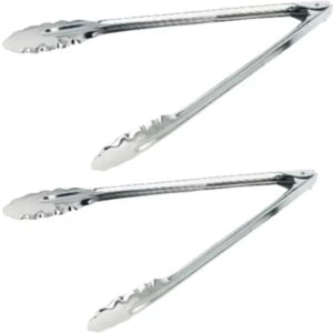 Kersol Stainless Steel Kitchen Combo Tongs (29 cm Set of 2)
