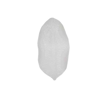 Leaf Platter White - 33cm