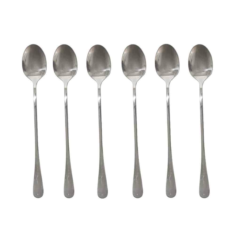 Long Handle Teaspoons 6 Piece