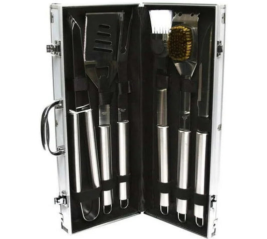 Marco Steel Braai Kit - 6-Piece Tool Set