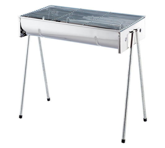 Metalix Portable Charcoal Flat Top Braai Braai Stainless Steel