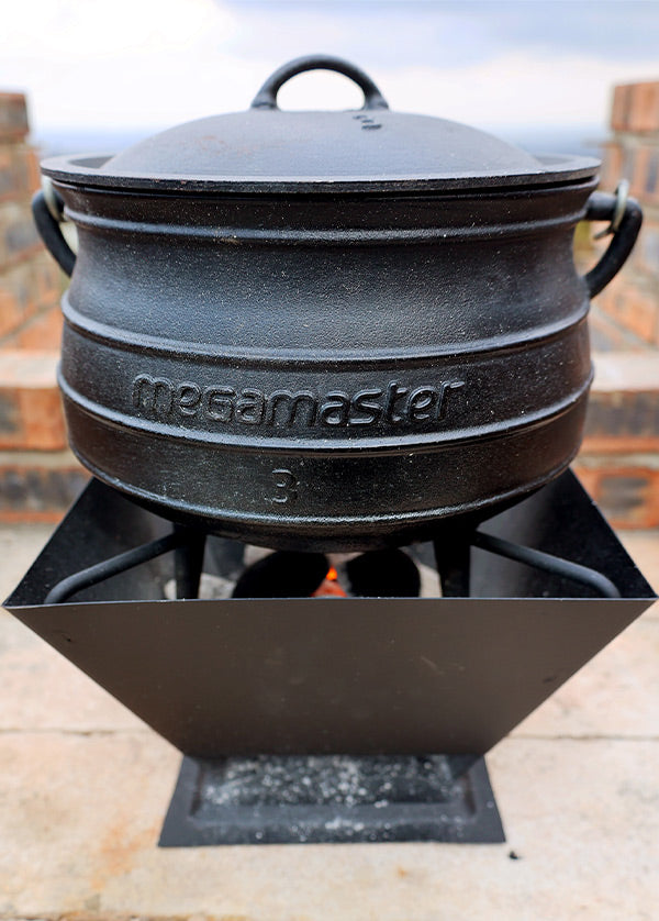 Metalix Potjie Braai Stand Black