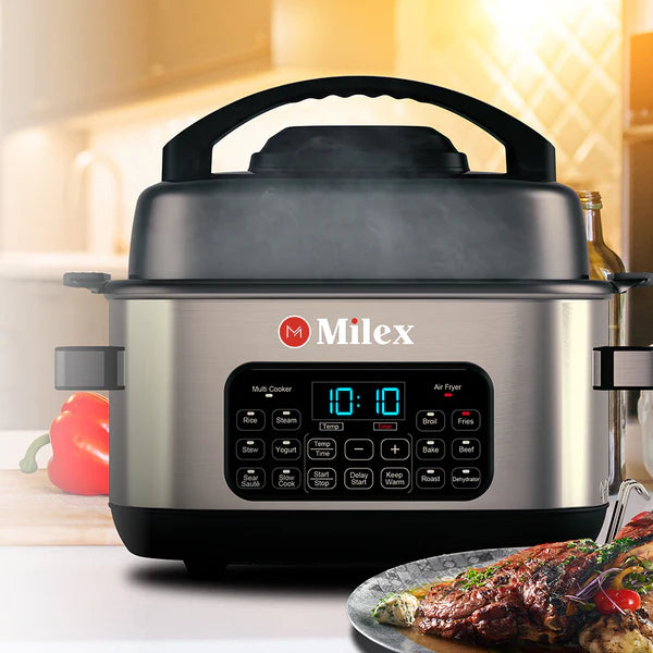 Milex 6L Air Fryer Grill Multi Cooker MASTER KITCHEN