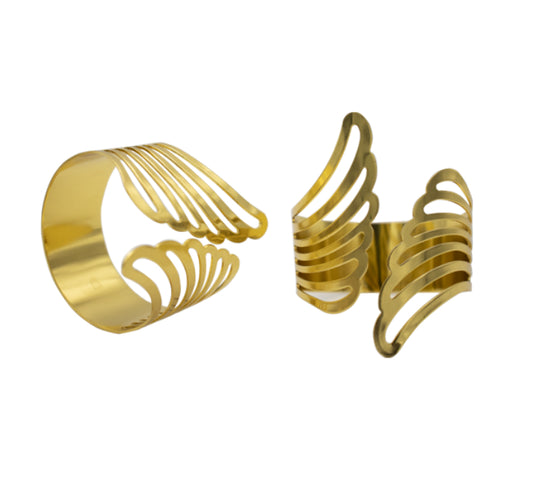 Napkin Ring Gold 4.5cm