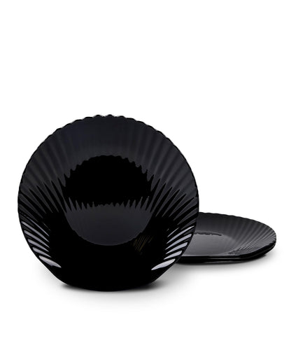 Opal Glass Dessert Plate Set 7pcs