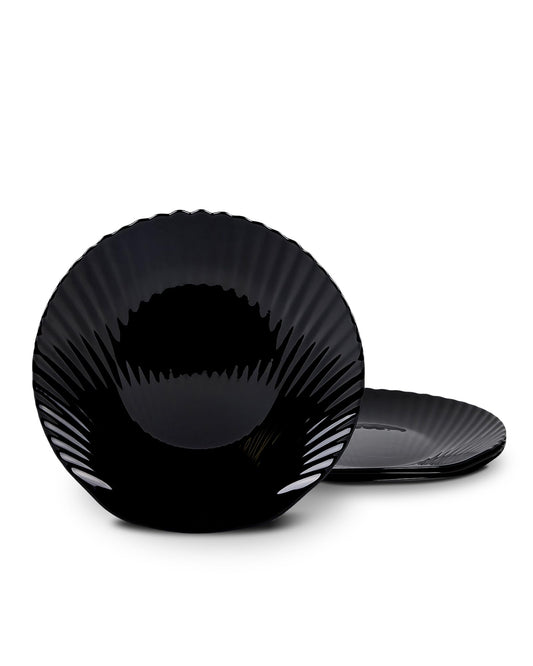 Opal Glass Dessert Plate Set 7pcs