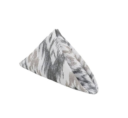 Pattern Napkin Grey & White
