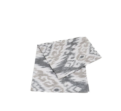 Pattern Napkin Grey & White