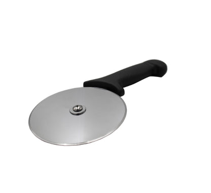 Pizza Cutter with Black Plastic Handle