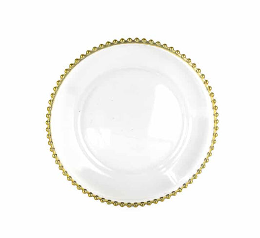 Plastic Beaded Underplate 31.5cm