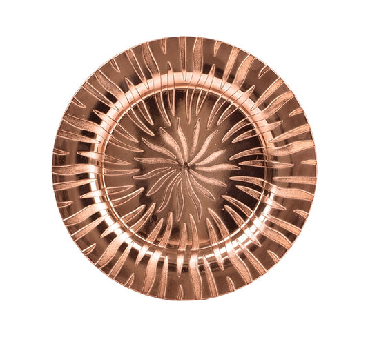 Plastic Underplate 33cm Rose Gold