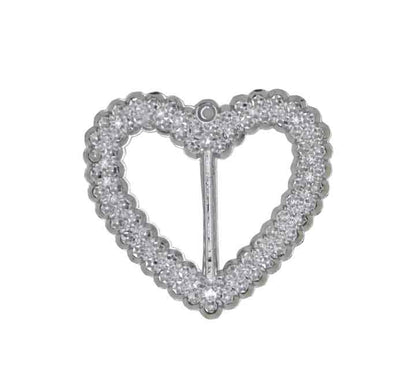 Plastic Napkin Ring Heart Shaped