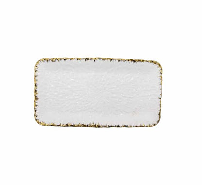 Porcelain Serving Platter on Stand