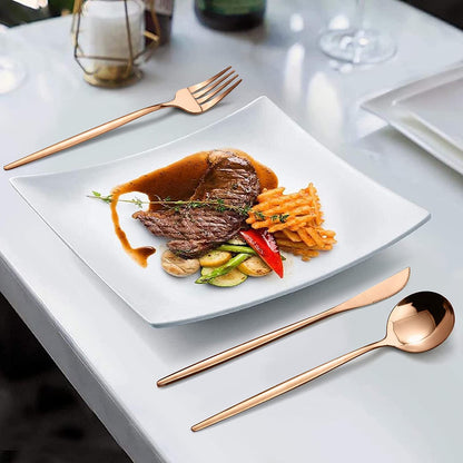 Elegant Portugal Cutlery Set 3 Piece - Rose Gold