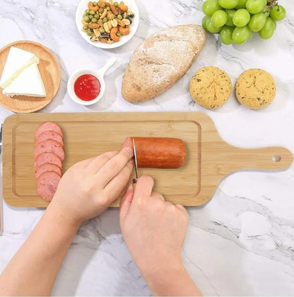 Rectangular Wooden Pizza Plate 14x39cm