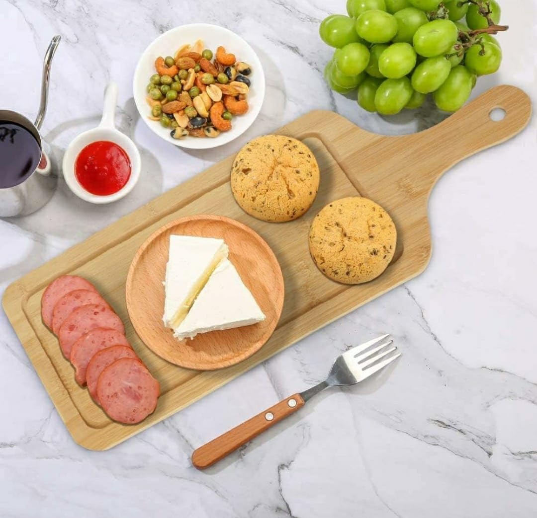 Rectangular Wooden Pizza Plate 16x46cm