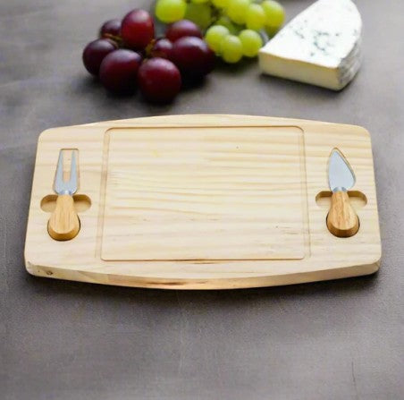 Rectangular Bamboo Cheese Board 35cm