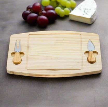 Rectangular Bamboo Cheese Board 35cm