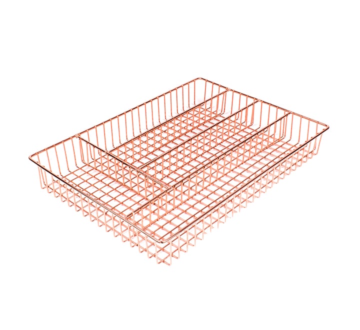 Exquisite Rose Gold Cutlery Divider