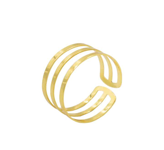 Round Napkin Ring Gold