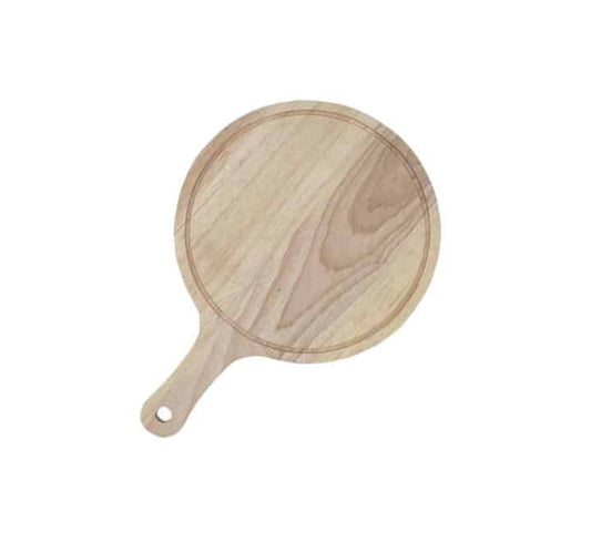 Round Wooden Pizza Board 32x22cm