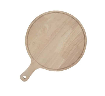 Round Wooden Pizza Board 43x30cm