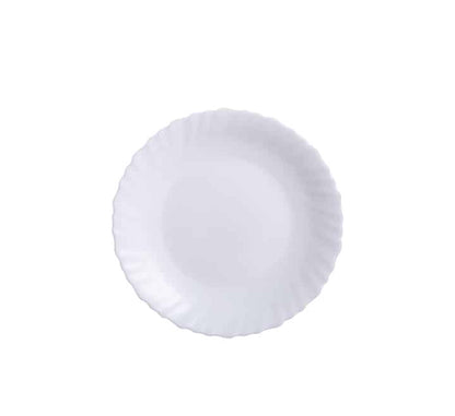 Shell White Dessert Plate 19cm
