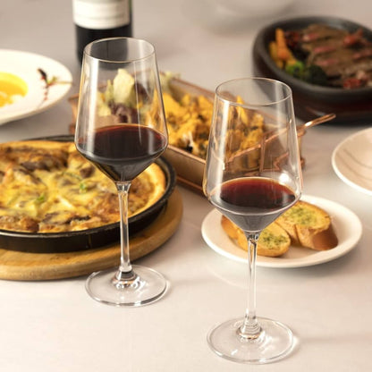 Shining Crystal 4 Pcs Wine Glasses 23.5cm