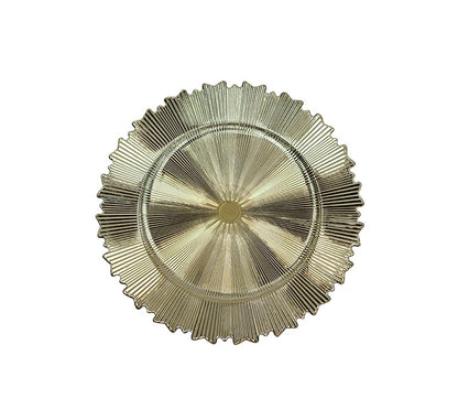 Shiny Plastic Underplate Firework Pattern
