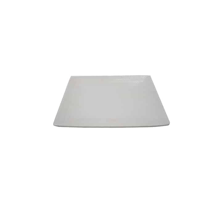 Side Plate Square with Pattern Rim 22cm