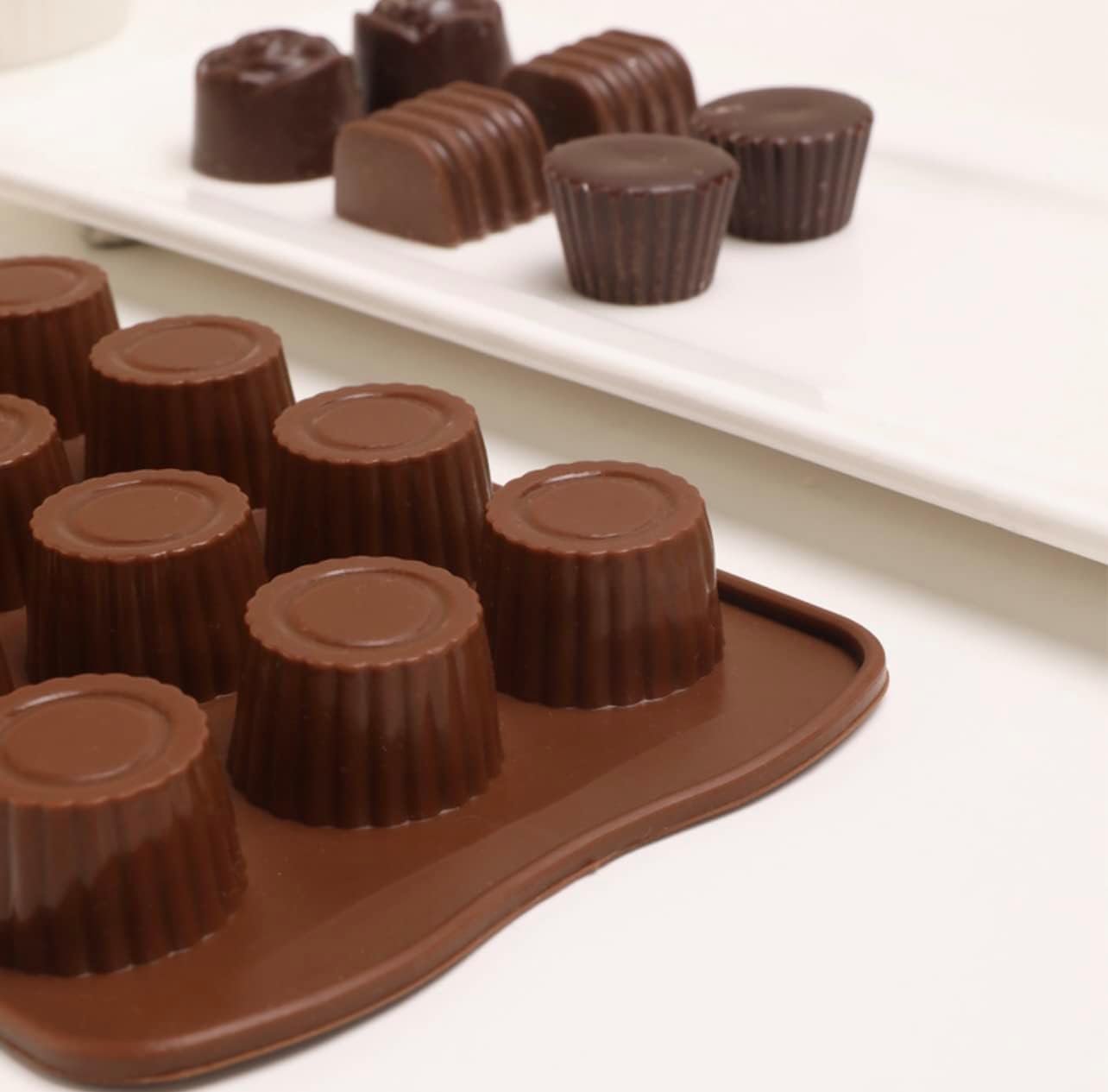 Silicone Chocolate Mould - 15 Holes