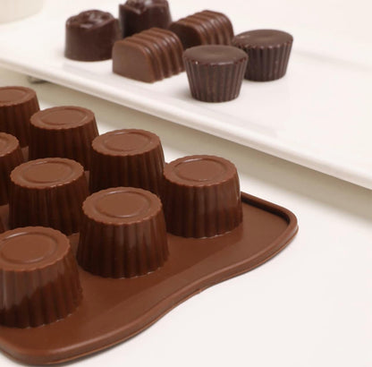 Silicone Chocolate Mould - 15 Holes