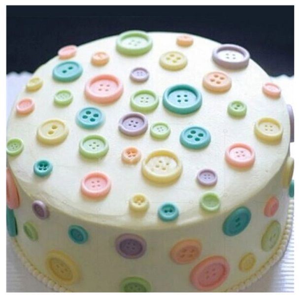 Silicone Buttons Chocolate Mould