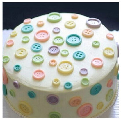 Silicone Buttons Chocolate Mould