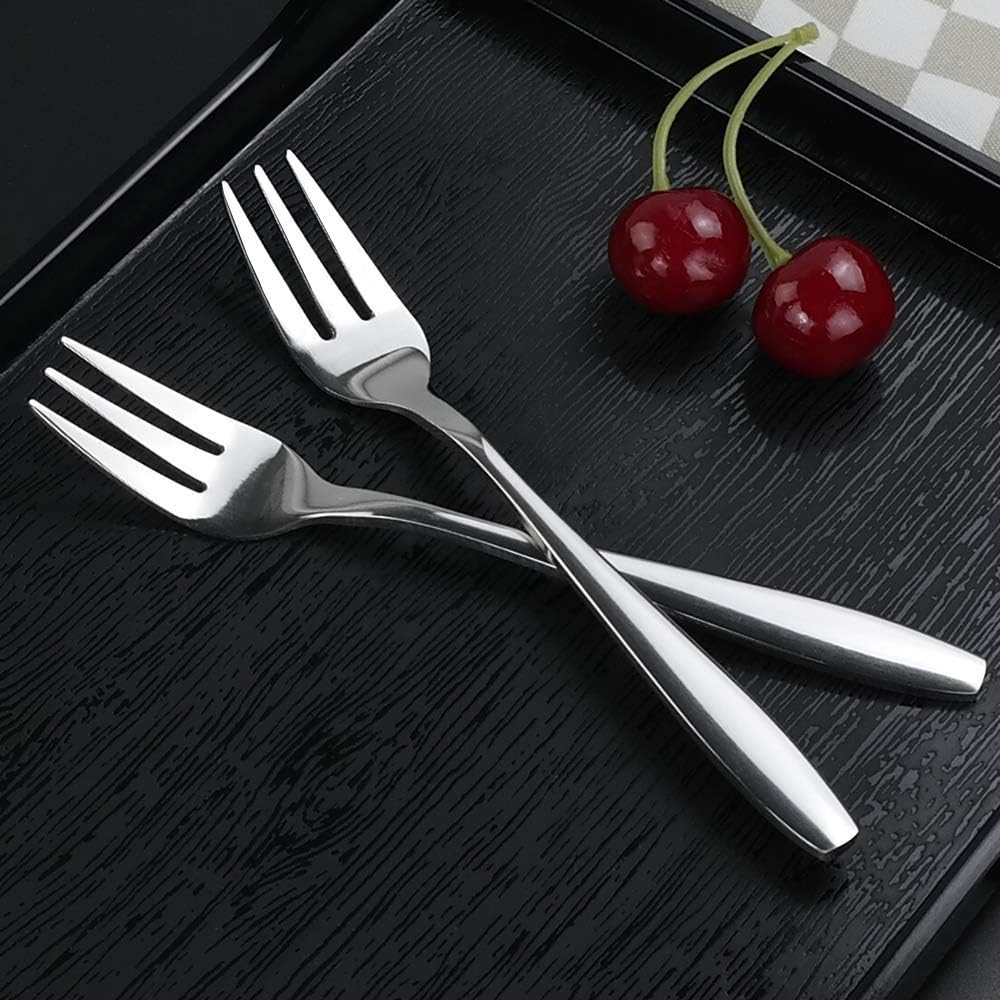 Silver Cake Forks 6 Piece - 15cm