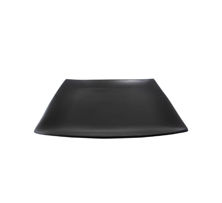 Square Black Dinner Plate 27cm