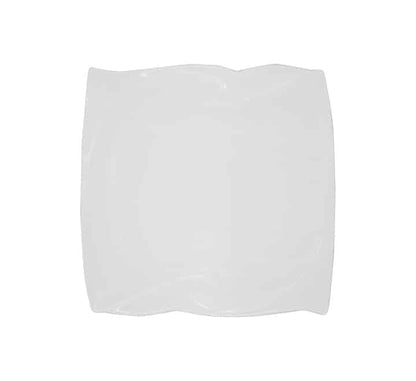 Square Dinner Plate White