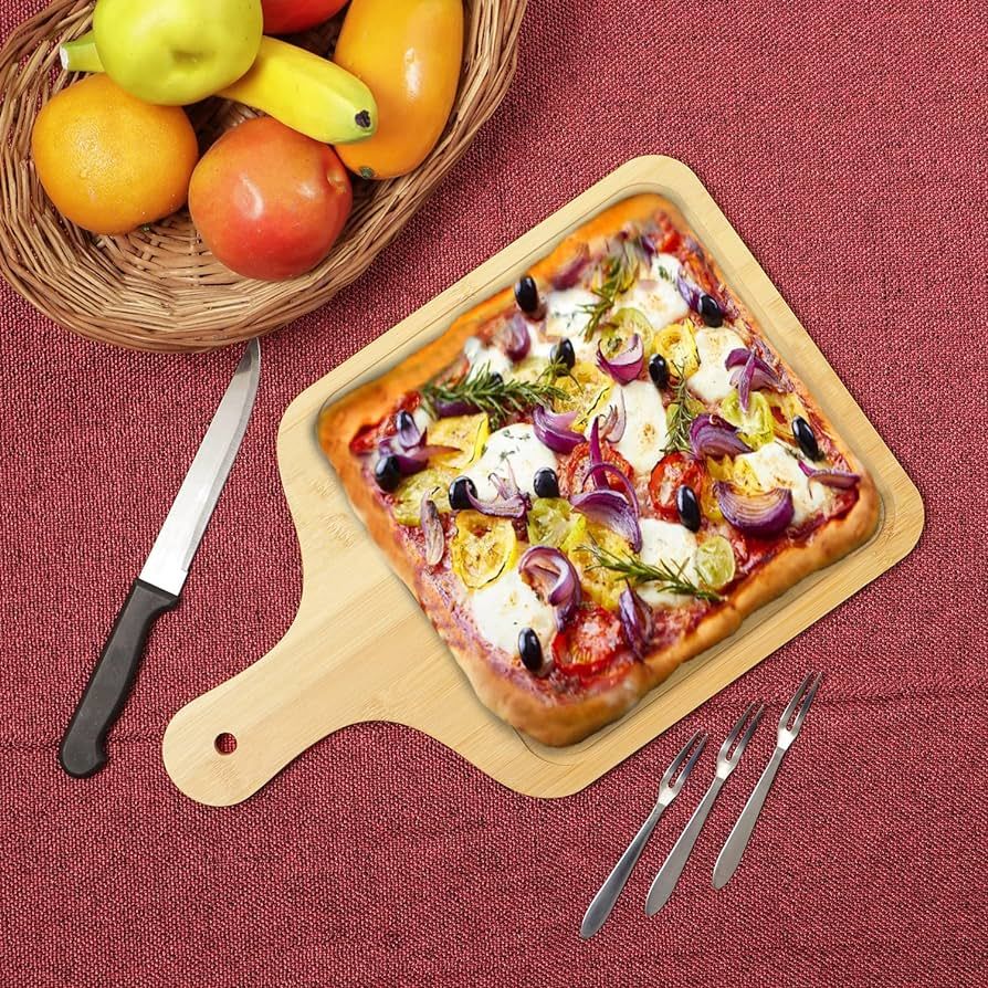 Square Pizza Board 25x35cm